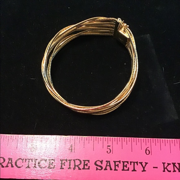 MODA AL MASSIMO 18kt OVR MULTI STRAND ORIG OWNER - Picture 4 of 5